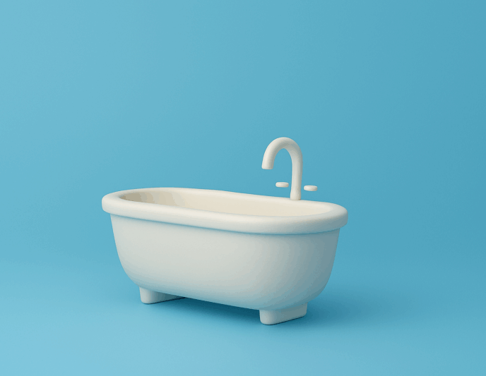 3D Badewanne icon