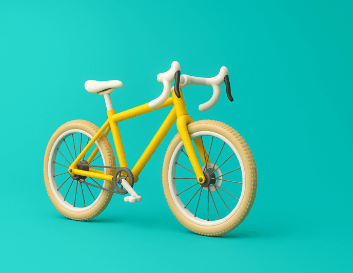 3D Fahrrad icon